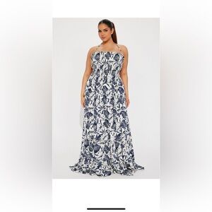 Bianca Tropical Maxi Dress -